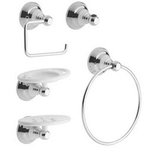 Set 5 Accesorios de Pared Cromo Avalon FV