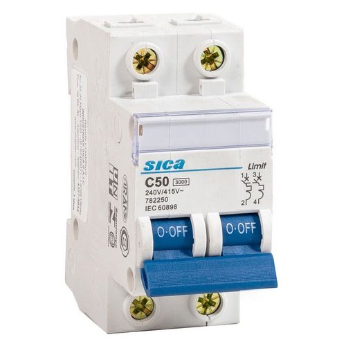 Interruptor Termomagnético 2X50A Sica