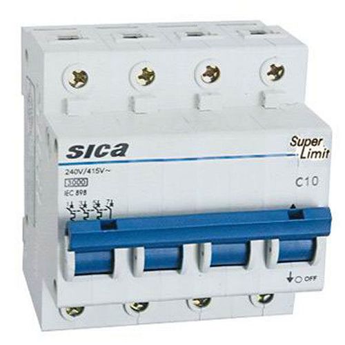 Interruptor Termomagnetico Tretrapolar De 4X63A 3Ka SICA