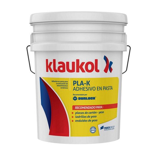 Adhesivo Pla-K Pasta 7 Kg Sika Klaukol