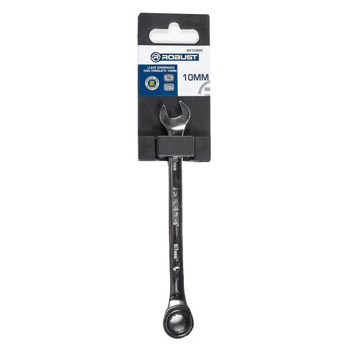 Llave combinada con trinquete 10 mm cromo Robust