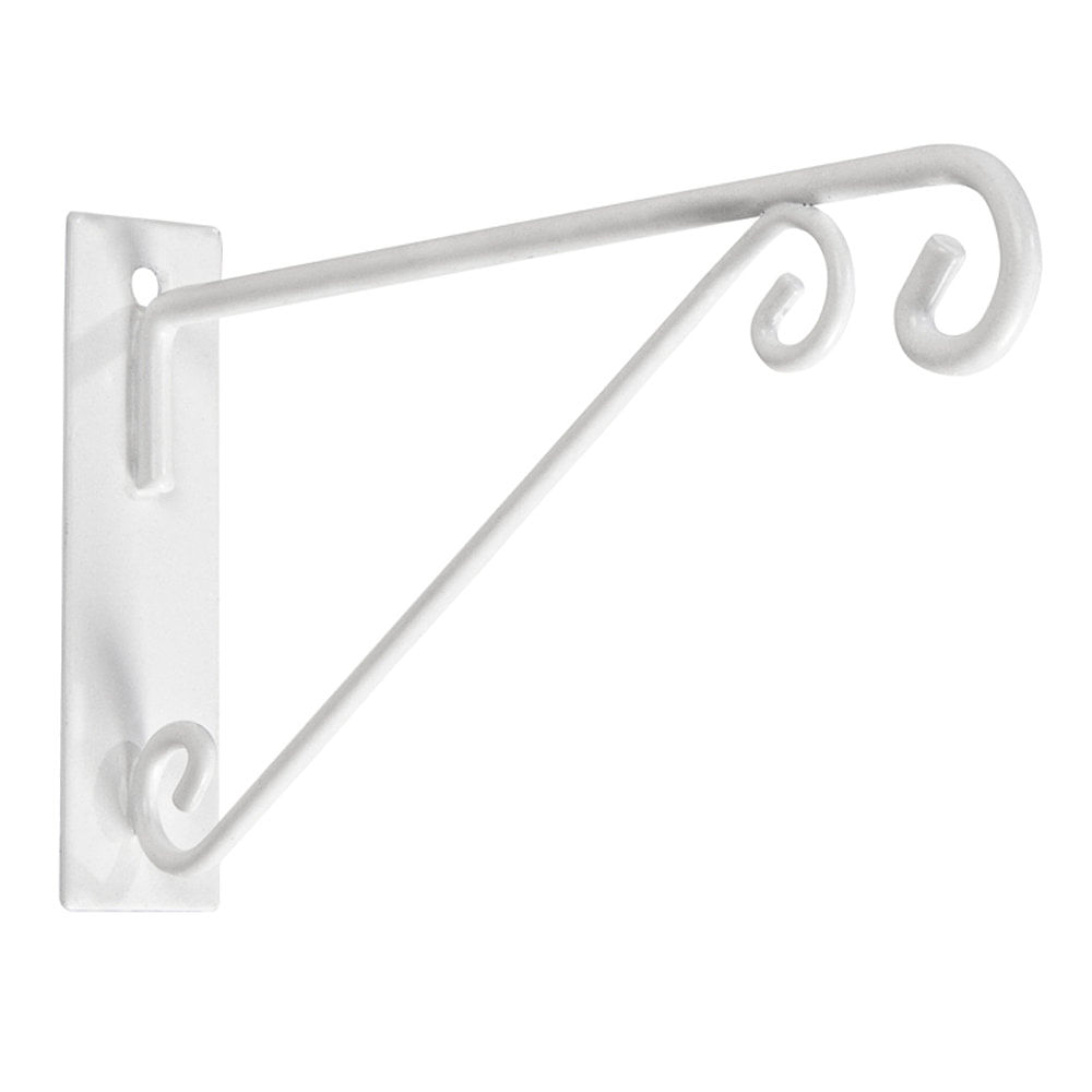 Porta Macetas Hierro Plastificado 53X23 Cm Blanco Ménsula Don Emilio