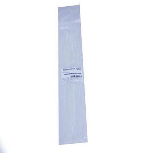 Precinto Natural 390X5 Mm X 25 Un Hellerman Tyton