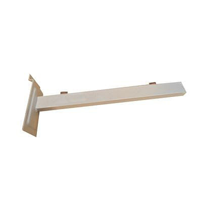 Ménsula Para Panel Ranurado Blanco 28 Cm