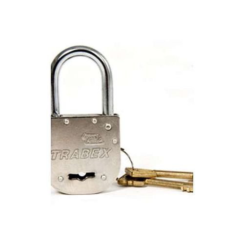 Candado Hierro 40mm 2Paleta Niq Trabex