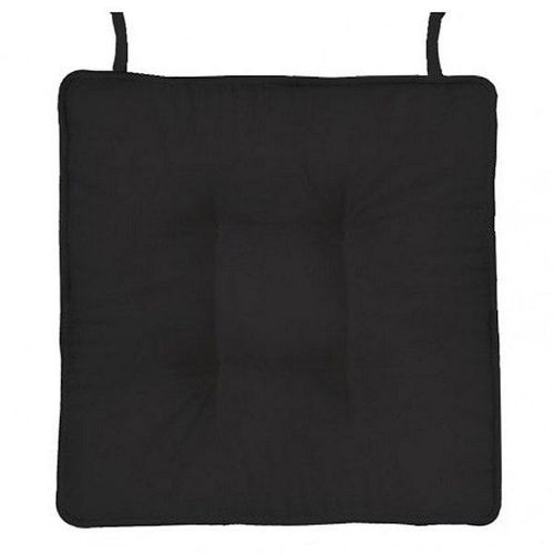 Almohadón Silla Iara Con Atraque Negro 5X40X40 Cm Zukatek