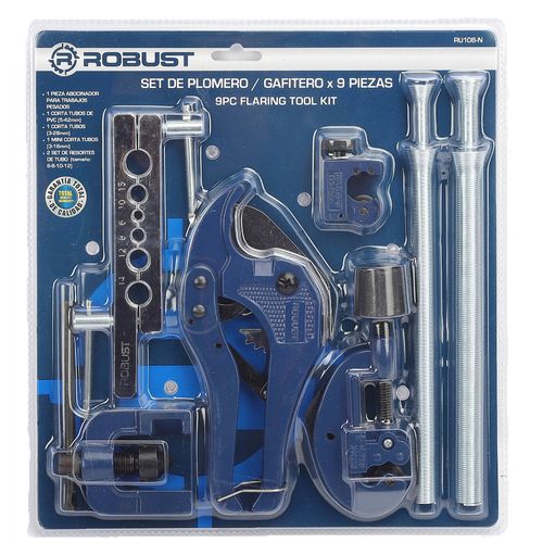 Set de Plomería para Gasfitero 9" Robust