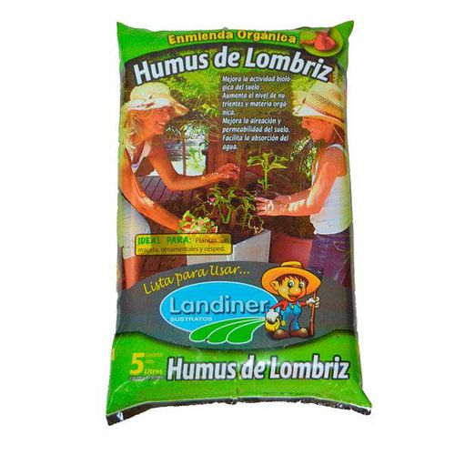 Humus De Lombriz 5Lts Landiner