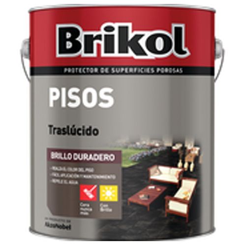 Pisos Transparente 4Lts Brikol