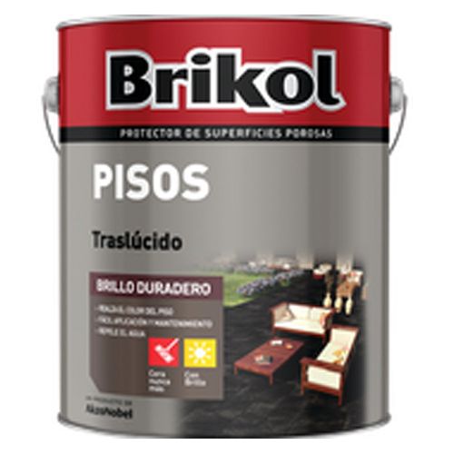 Pisos Brikol Rojo 4Lts