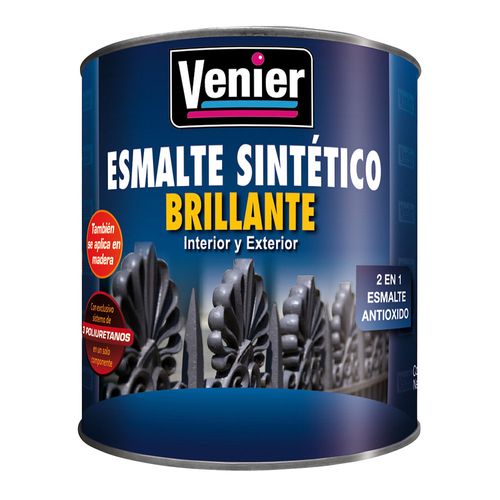 Esmalte Sintético 3P Interior/Exterior Cedro Brillante x 0.5Lt Venier