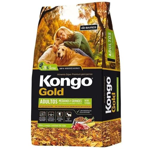 Gold Adulto 15 Kg. Kongo