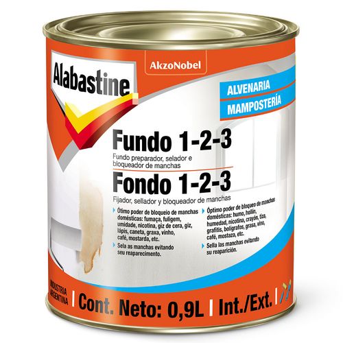 Alabastine Fondo 123 900 Ml Alba