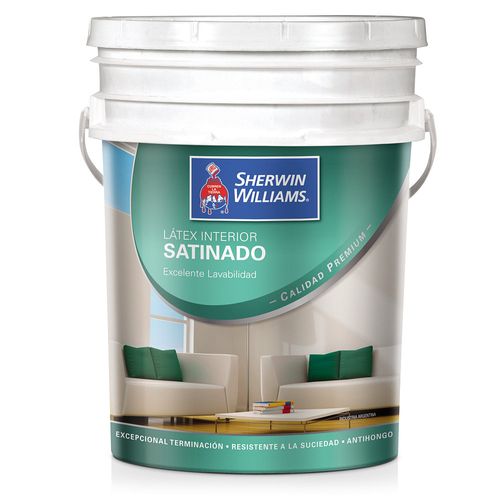 Latex Interior Satinado 20 L Sherwin Williams