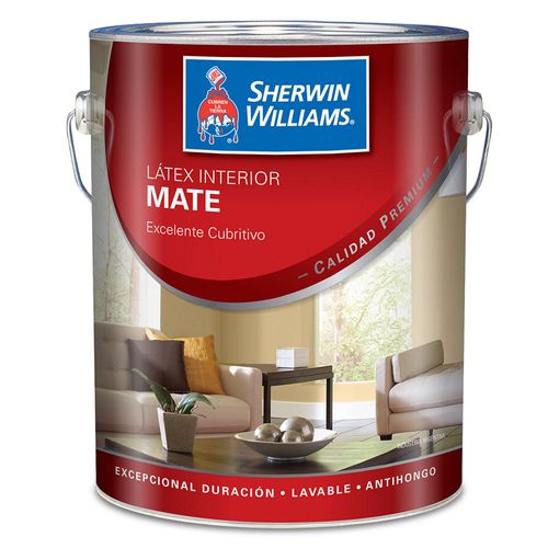 Latex Interior Mate 4Lts Sherwin Williams