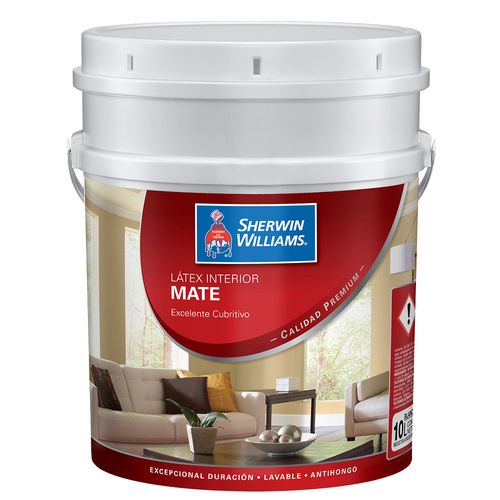 Latex Interior Mate 10Lts Sherwin Williams