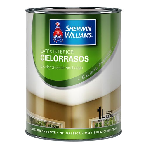 Látex Interior Cielorrasos 1Lt Sherwin Williams