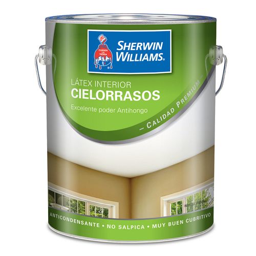 Látex Interior Cielorrasos 4Lts Sherwin Williams