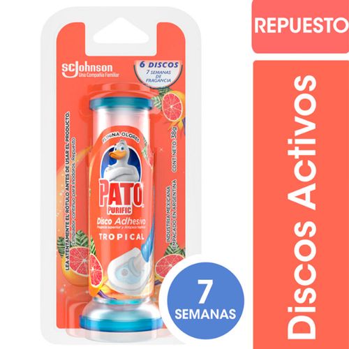 Disco Adhesivo Flores Ref 36 Ml/24 Ar Pato