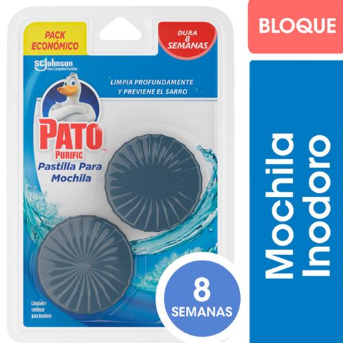 Bloque Para Mochila 12 X 80 Gr Pato Pato Purific