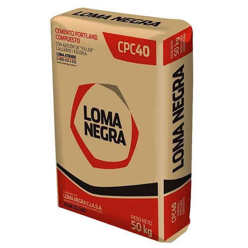 Cemento 50 Kg Loma Negra