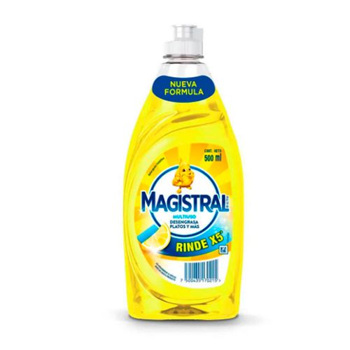 Detergente Magistral Limón Multi 500 Ml