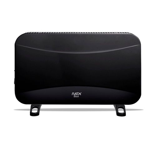 Convector Turbo 3 Niveles 2000W Negro Nex