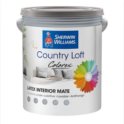 Latex Interior Color Country Loft Gris 1 L Sherwin Williams