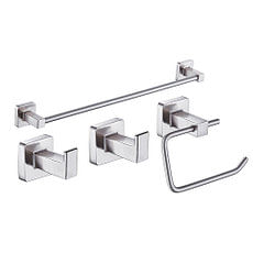 Set De Accesorios Cube 4 Piezas Nickel Latyn