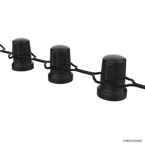Guirnalda Electrica P/20 Luces 10 Mts Negro Spotsline