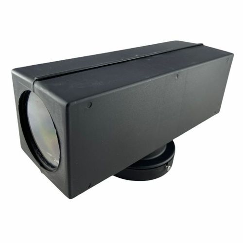 Difusor Exterior Pvc Led Incorporado Rectangular Negro