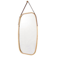 Espejo De Pared Bamboo 74X43 Cm Muebles Gacela