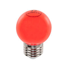 Led Mini Bulb E27 1W Rojo Spotline