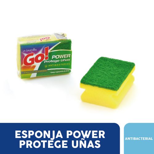 Esponja Go! Power Protege Uñas La Gauchita