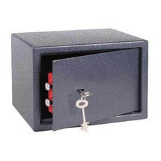Caja fuerte con llave Arnik 20x31x20 cm