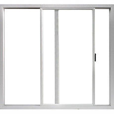 Ventana Corrediza Estándar De Pvc Blanca 60X40 Cm Fracas