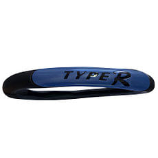Cubre Volante Negro Con Azul Albocar