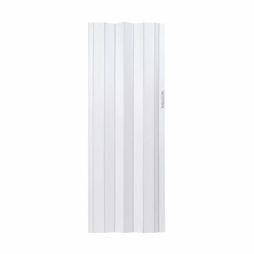 Puerta Plegadiza Ciega De Pvc Blanco 74X200Cm Fracas