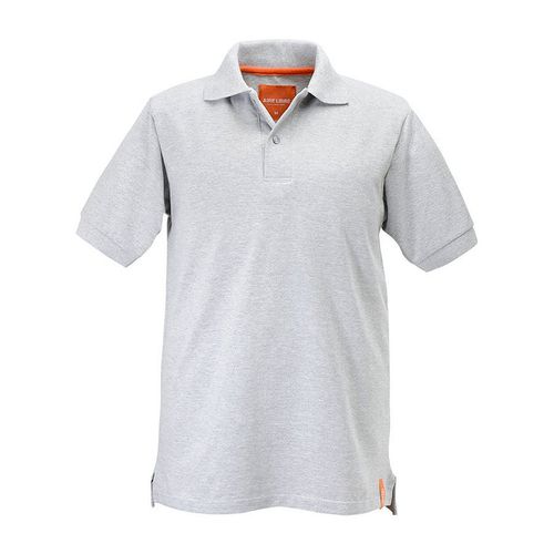 Chomba Pique Manga Corta Gris Melange M