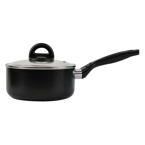 Cacerola Cerámico Antiadherente Negro 18 Cm Suka