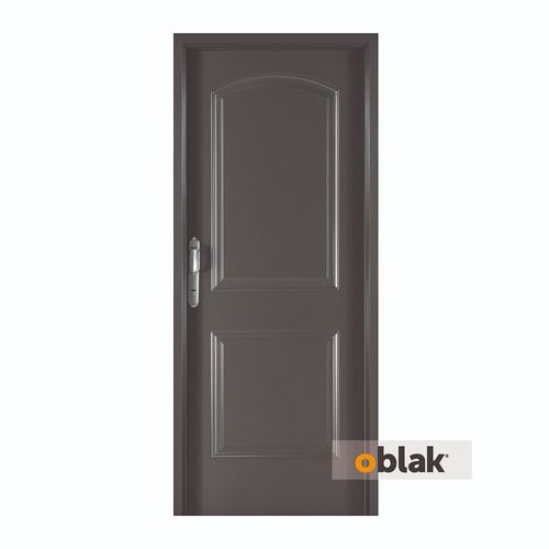Puerta Grafito Con Manijón M3707P Plus 200X80 Cm Oblak