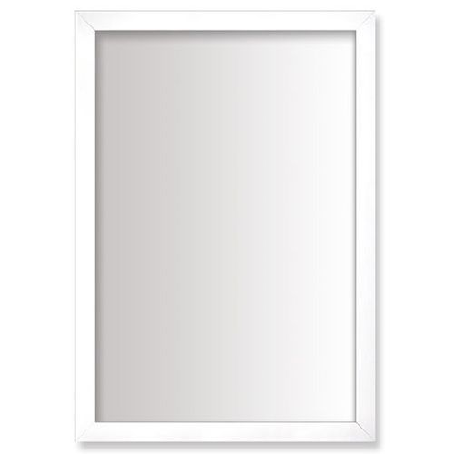 Espejo Blanco 40X60 Cm 50 Mm Tierra Nativa