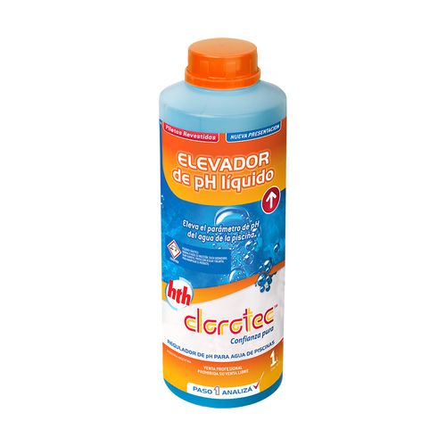 Elevador De Ph Liquido 1 L Clorotec