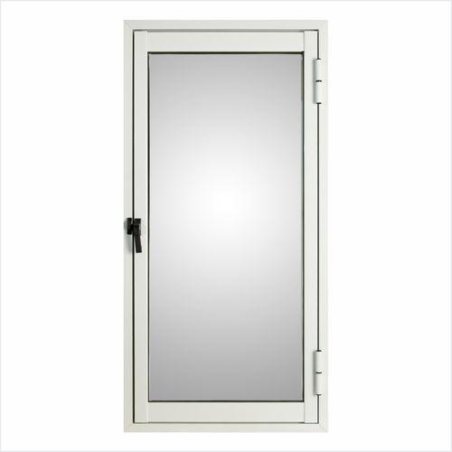 Raja Ventana Entera Aluminio Blanco 50X110 Cm Nexo