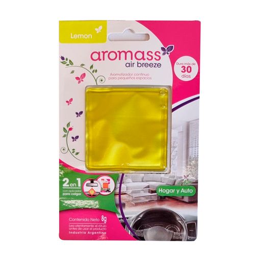 Aromatizador Pequeños Espacio 8 Gr Lemon