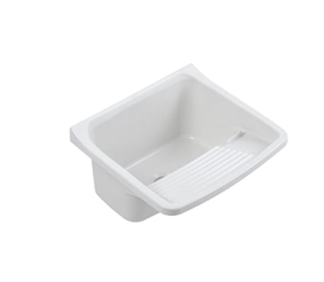 Pileta Para Lavadero Polipropileno Traful Gris 15 L Ferrum