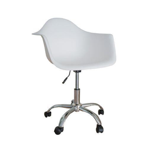 Silla Ergonomica Postural Giratoria Para Escritorio Oficina Color Beige