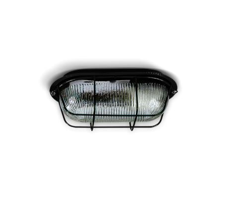 Tortuga Oval Chapa 1 L E27 Para Parrilla Negro San Justo