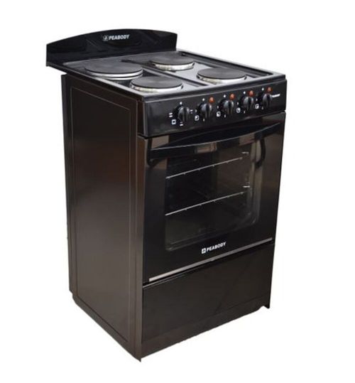 Cocina Electrica 53 Cm Negra Peabody