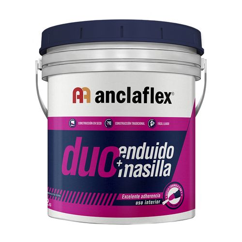 Duo Masilla Anclaflex + Enduido X 15 Kg